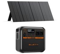 Kit BLUETTI AC180P Station électrique portable avec Panneau Solaire 350W, 1440Wh, générateur solaire 2 *AC 1800W (2700W Max.) Noir G