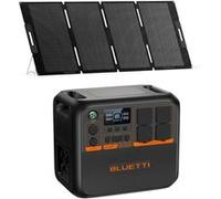 Kit BLUETTI AC200PL Station électrique professionnelle avec Panneau Solaire 200W, 2304Wh, générateur solaire 4 *AC 2400W Noir G