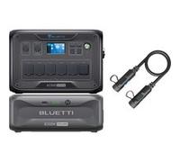 Kit BLUETTI AC500&B300K Station électrique professionnelle avec câble P150D vers P090D, 2764,8Wh, 6*AC 5000W Noir