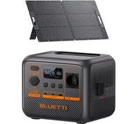 Kit BLUETTI Premium 50(AC50P) Station électrique portable avec Panneau Solaire 100W, 504Wh, générateur solaire 1 *AC 700W (1200W Max.) Noir