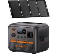 Kit BLUETTI Premium 50(AC50P) Station électrique portable avec Panneau Solaire 200W, 504Wh, générateur solaire 1 *AC 700W (1200W Max.) Noir