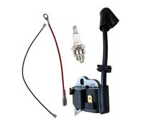 Kit Bobine d'allumage et Bougie d'allumage Compatible avec Les tronçonneuses MS180, MS170, 018 et 017 (pièces détachées et Accessoires).(Set)