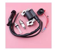 Kit Bobine d'allumage, Interrupteur d'arrêt, Filtre à Carburant et Bougie d'allumage Compatible avec Les Petits Moteurs GX200 et GX160 de 6,5 et 5,5 CV.