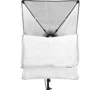 Kit boîte à lumière de photographie de studio avec 50 x 70 cm * 1 + 2 m de pied en m��tal pour le streaming en direct, le portrait, le produit, la photo, la vidéo