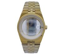 Kit Boîtier Montre 39.5mm Bracelet Intégré, Mouvement NH35 NH36 Saphir Pièces Mod pour Rolex Datejust/Royal Oak/Tissot PRX