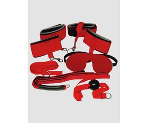 Kit Bondage Rouge & Noir 6 Piàces