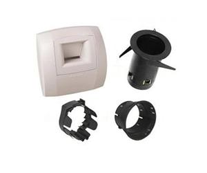 kit bouche bahia curve - wc - présence w13 - diamètre 80 mm - aldes 11033661