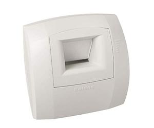 kit bouche hygroréglable - aldes bahia curve bain / wc - diamètre 80 mm - aldes 11033664