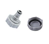 Kit bouchon de valve de vidange et adaptateur pour tuyau d’arrosage pour piscine Steel Pro Max Bestway