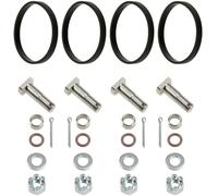 KIT BOUCHONS COLLECTEUR D'ADMISSION compatible avec MERCEDES-BENZ CLASSE C (W203) C200 CDI / C220 CDI - Références compatibles A6110901337 A6110902337 A6110903637 A6111400196 A6111 400296