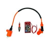 Kit Bougie D'allumage Universel 6 Broches AC/DC Pour Course CDI Limiteur Vitesse Bobine D'allumage Pour VTT GY6 50 125 150 Cc Cyclomoteur Scooter Bobine d'allumage bougie d'allumage