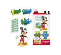 Kit Bougie Danniversaire Mickey Taille Unique Vert