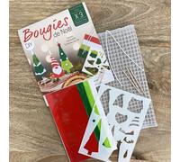 Kit bougies festives de Noel