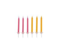 Kit bougies Fluo - 24 pieces