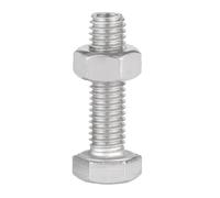 Kit Boulon Écrou Hexagonal Inox | Set boulon et écrou hexagonal for assemblage.(80mm,M10x5.2mm(2sets))