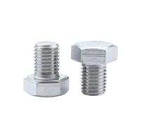 Kit Boulon Hexagonal Acier Inox | Boulons à tête hexagonale for applications de fixation générales.
