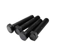 Kit boulons hexagonaux inox SS316 noir M3-M12 vis lourdes fixations machinerie industrielle meubles réparation auto (20,M6 x 65mm)