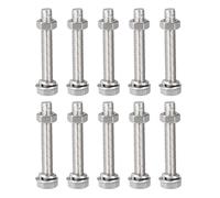 Kit Boulons Vis Hexagonale Avec Rondelles, Inox 304