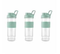 Kit bouteilles pour mini blender H.KOENIG SMOO18 - Vert - Accessoires mixeur - 3 pcs