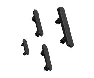 Kit Boutons Power Volume Silencieux pour iPhone 16e Noir