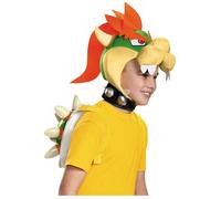 Kit Bowser Nintendo® Enfant - Chapeau et sac à dos - Mousse semi-rigide - Orange - Mixte - 3 ans et plus
