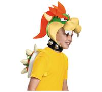 Kit Bowser Nintendo® Enfant - Chapeau et sac à dos - Mousse semi-rigide - Orange - Mixte - 3 ans et plus