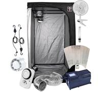 Kit Box Culture Indoor 60x60x160cm avec Lampe HPS 250W