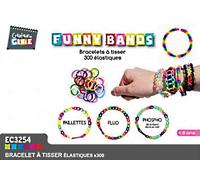 Kit Bracelet A Tisser 300 Elastiques Mode D Emploi Fournis