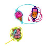 Kit bracelet en plastique magique rétrécissant ? crée, colorie et porte tes propres charms! multicolor TU