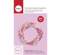 Kit: Bracelet, Joliment Cordelé, 21cm, Kit 1 Pce.