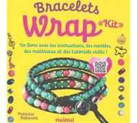 Kit Bracelet wrap - Un livre avec des instructions, des modèles, des matériaux et des tutoriels vidéos !