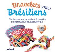 Kit Bracelets brésiliens - Un livret avec des instructions, des modèles, des materiaux et des tutoriels vidéos !