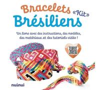 Kit Bracelets brésiliens - Un livret avec des instructions, des modèles, des materiaux et des tutoriels vidéos !