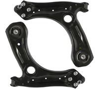 Kit bras de suspension avant compatible AUDI A1 8X SEAT IBIZA POLO 6R triangle, rotule, biellette 2 pièces