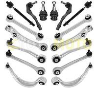 Kit bras de suspension avant compatible AUDI SQ5 V6 BITDI triangle, rotule, biellette 16 pièces