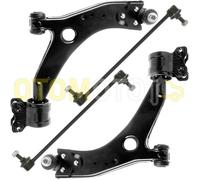 Kit bras de suspension avant compatible FORD FOCUS 2 II C-MAX composé de 4 pièces