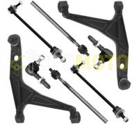 TEILEX Germany Kit bras de suspension avant compatible PEUGEOT 205 GTI CTI 1.9 composé de 8 pièces