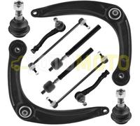 Kit bras de suspension avant compatible PEUGEOT 308 3008 5008 composé de 10 pièces