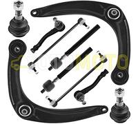 Kit bras de suspension avant compatible PEUGEOT 308 3008 5008 composé de 10 pièces