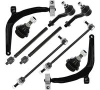 Kit bras de suspension avant compatible PEUGEOT 406 composé de 10 pièces