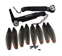 Kit Bras et hélice for quadrirotor Pliable AE8EVO | Bras avant A arrière B avec pales de style ventilateur assorties