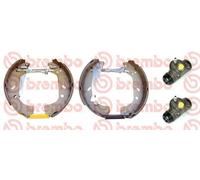 Kit Brembo Mâchoires de Frein Arrière +Cylindres Peugeot 806 /Citroen Evasion