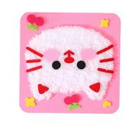 Kit brodé pour débutants, kit de broderie - Poupées faites à la main d'animaux de dessins animés - Jouets d'apprentissage et d'éducation, coudre vos propres produits, créer un ensemble de