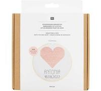 Kit broderie de naissance Coeur - Rico Design Rouge G