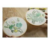 Kit Broderie Mindful Duo Jardin Aquatique