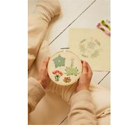 Kit Broderie Mindful Duo Jardin Miniature