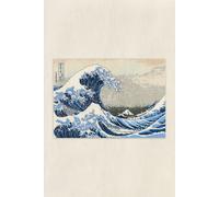 Kit Broderie Point De Croix La Grande Vague Hokusai