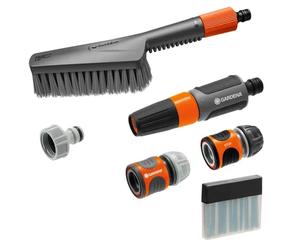 Kit brosse de lavage à main S souple Cleansystem avec les batônnets de shampooing & raccords