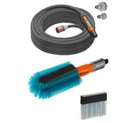 Kit brosse de lavage pour vélo Cleansystem avec tuyau Liano et batônnets de shampoing cire