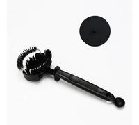 Kit Brosse de Nettoyage pour Machine à café Expresso avec Disque de Nettoyage Porte-Filtre (58mm Brush and Disc)